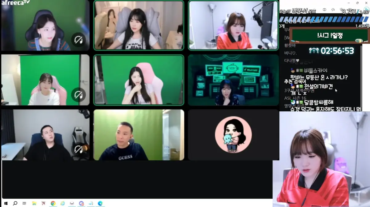 하응카르텔이 철기대 먹엇네 : 스타방송 - 와이고수